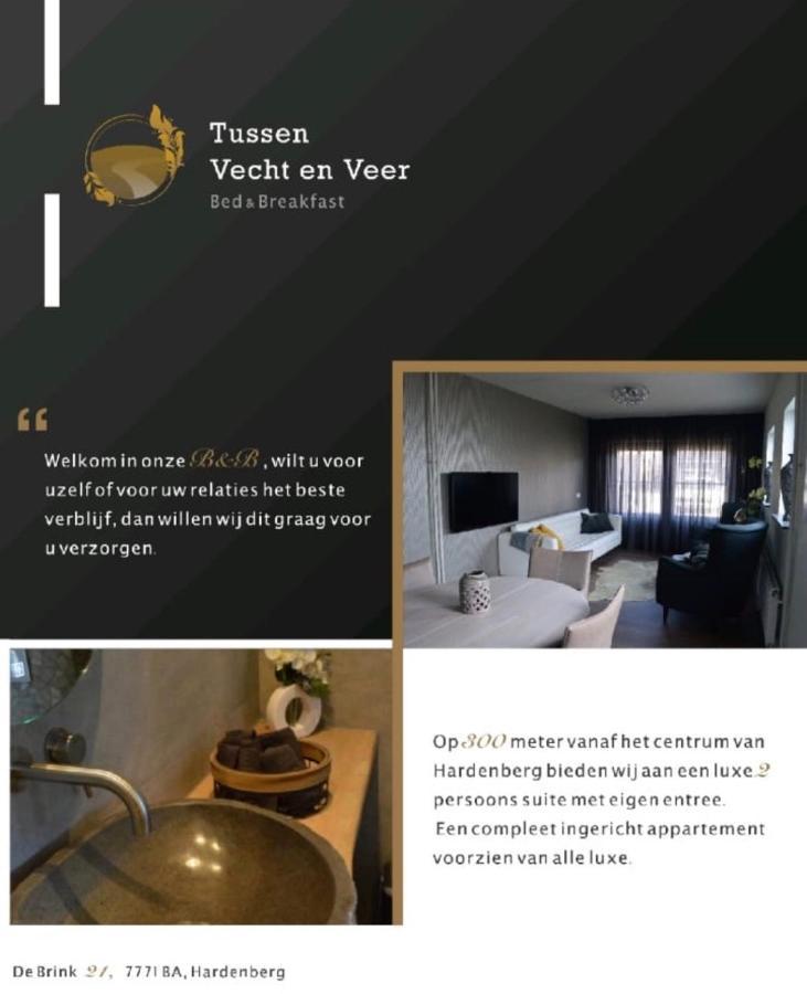 B&B Tussen Vecht En Veer Hardenberg Eksteriør billede